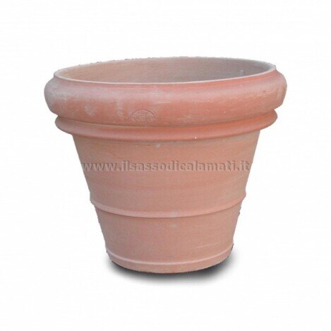 vaso liscio terracotta