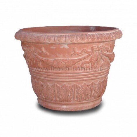 vaso con decoro