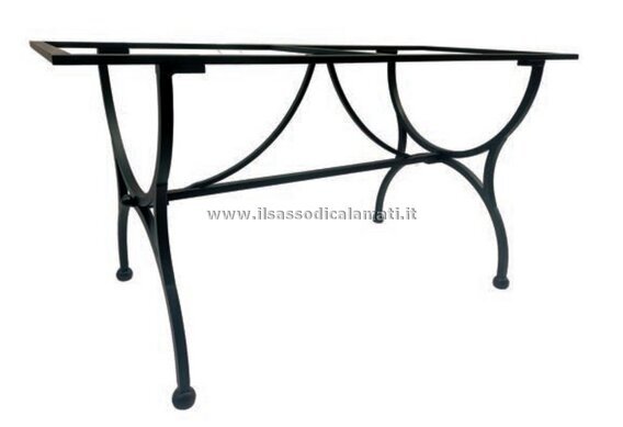 ferro battuto base smontabile