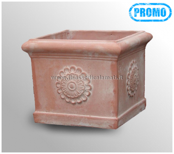 cubo in terracotta