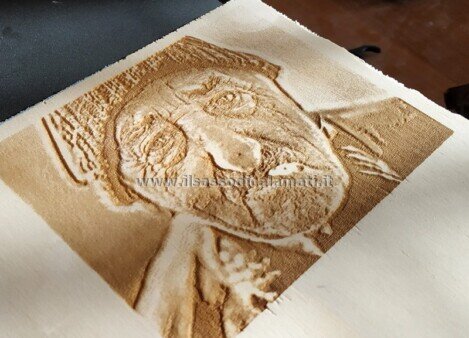 incisione foto laser