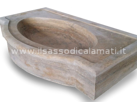 acquasantiera in marmo