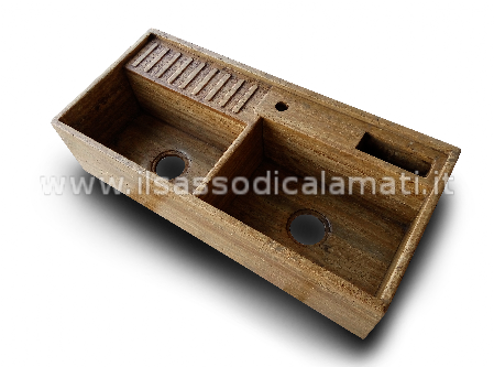 lavndino due buche componibile