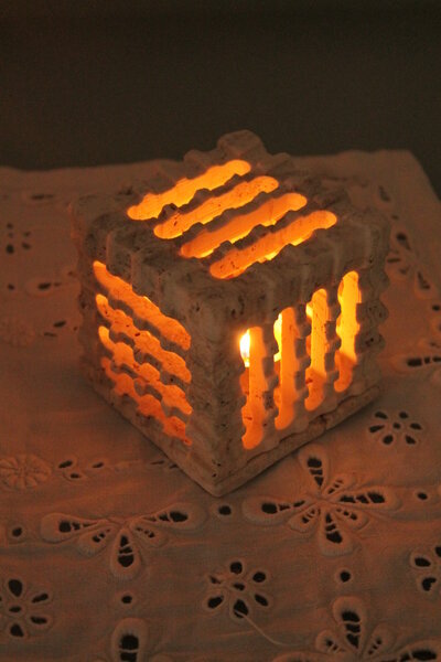 Portacandele mod. Cubo