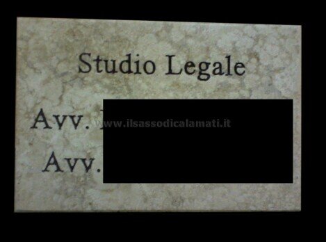 targa marmo studio avvocati