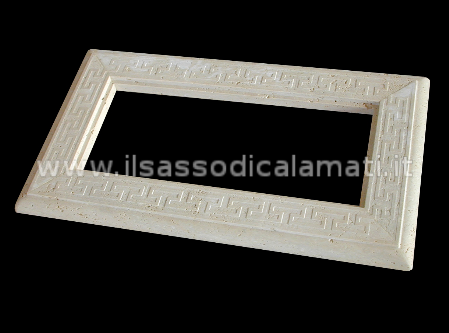 cornice tavolo vetro