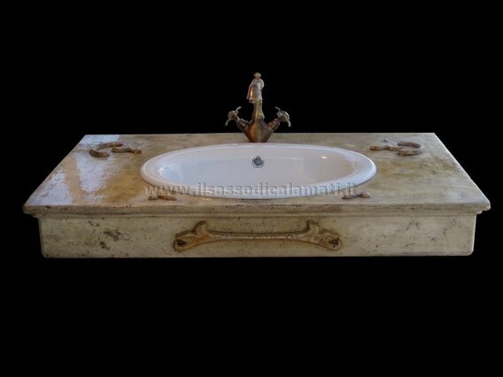 arredo bagno rustico